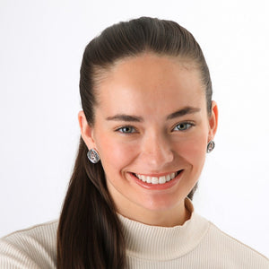 Aros Pegados Ema Plateado I-D