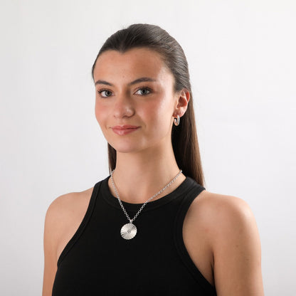 Set De Collar Kira Plateado I-D