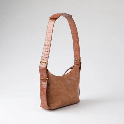 Cartera Hombro Ailen Camel Humana