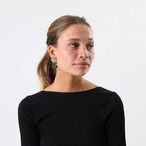 Aros Mediano Alerce Verde Tatienne