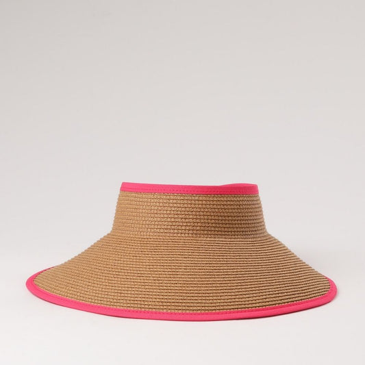 Sombrero Visera Vis Rosado Humana