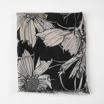 Pañuelo Estampado Ema Negro Tatienne