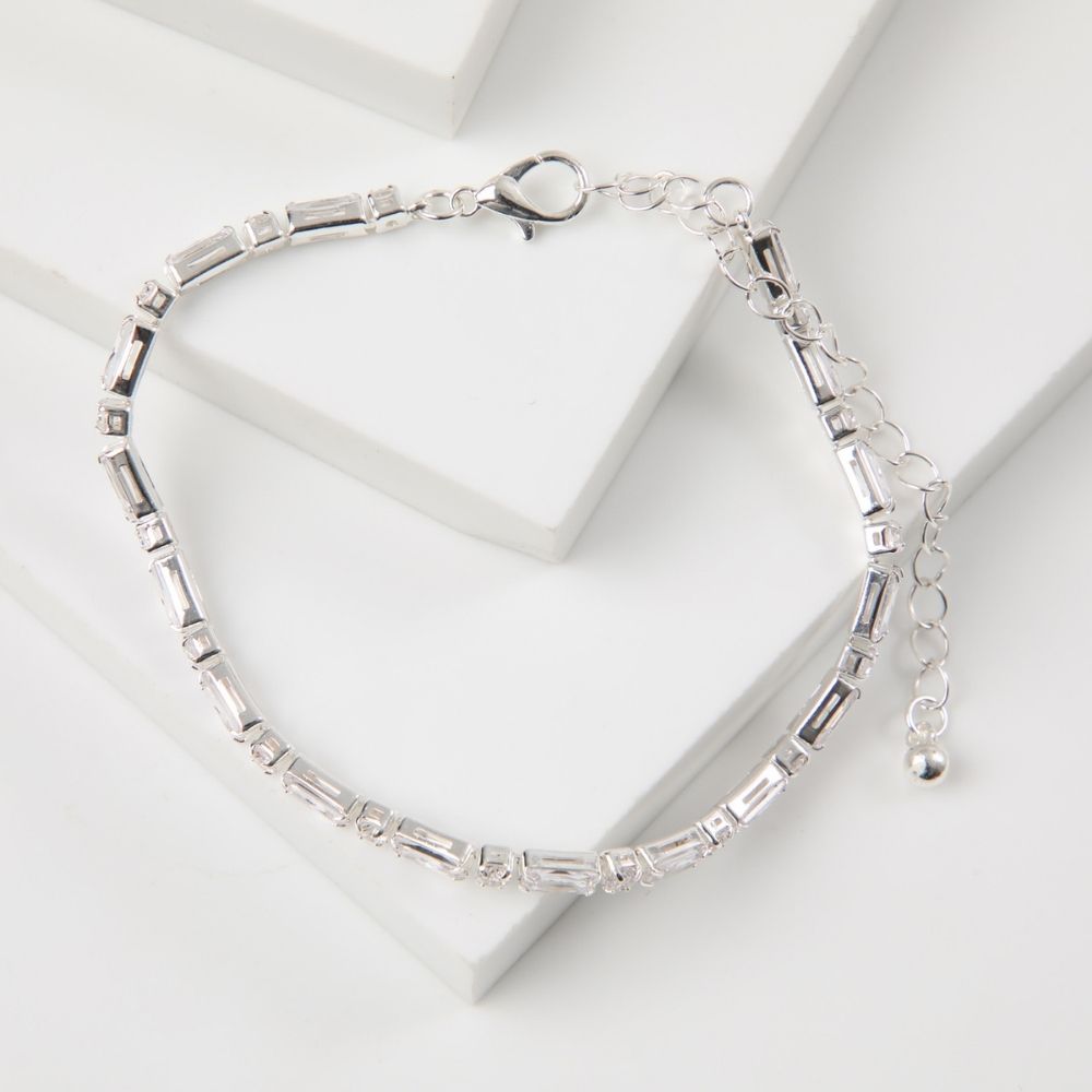 Pulsera Blanda Adelaida Plateada Tatienne