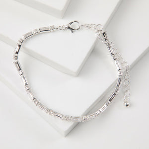 Pulsera Blanda Adelaida Plateada Tatienne