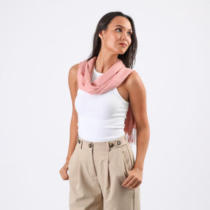 Pañuelo Solido Roxi Rosado Tatienne