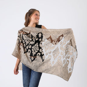 Pañuelo Lars Negro Fiesta Humana