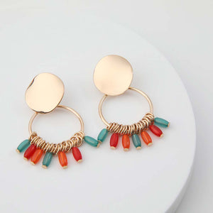 Aros Medianos Verona Dorados i-D