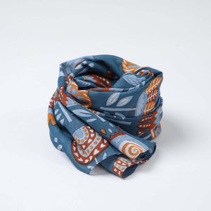 Pañuelo Estampado Victoria Azul Tatienne