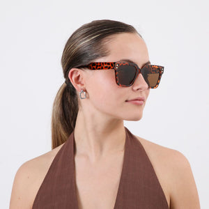 Anteojos de Sol Hawai Print Humana