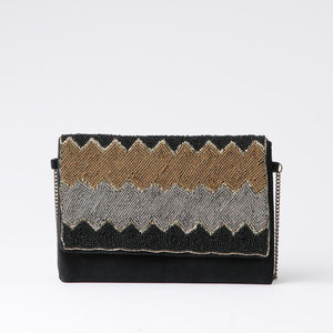 Clutch Cassis Negro Tatienne