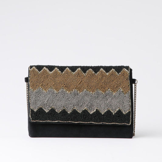 Clutch Cassis Negro Tatienne