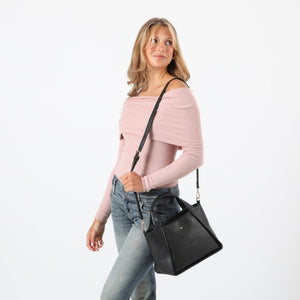 Cartera Cruzada Angele Negra I-D