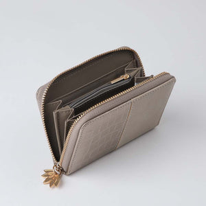 Billetera Mediana Maia Beige i-D