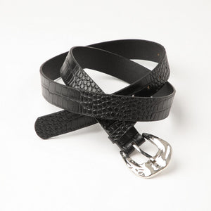 Cinturon Bilbao Negro I-D