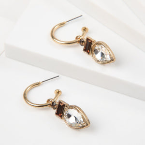 Aros Argollas Lua Dorado I-D