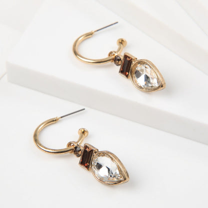 Aros Argollas Lua Dorado I-D