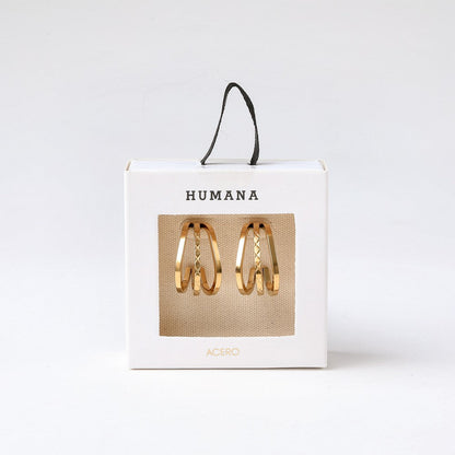 Aros Argollas Ben Dorado Humana