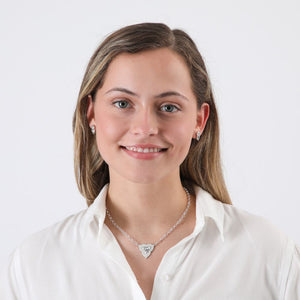 Collar Set Tri Plateado Tatienne