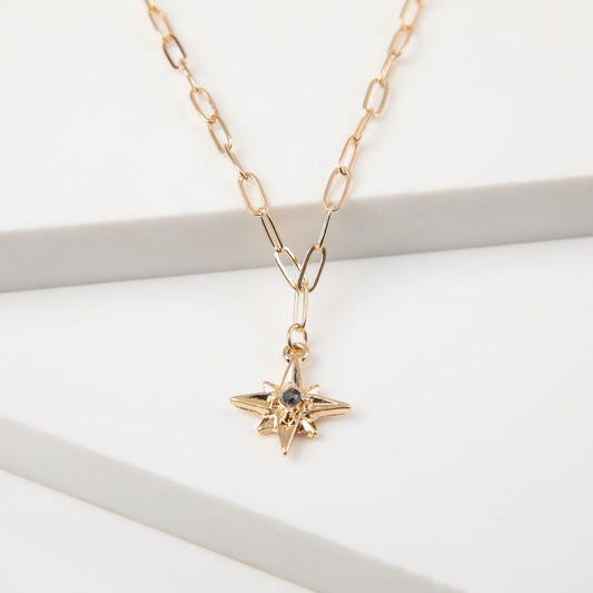 Collar Corto Estefi Dorado i-D