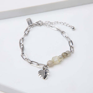 Pulsera Blanda Alcira Plateada Humana