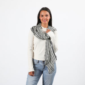 Pañuelo Estampado Arnica Blanco I-D