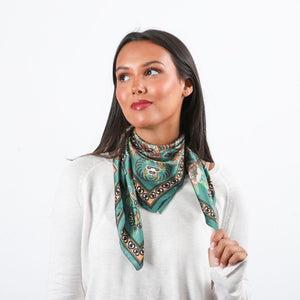 Bandana Rosajo Verde I-D