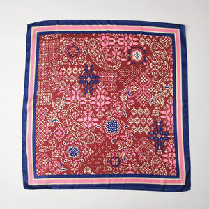 Pañuelo Bandana Boho Morado I-D