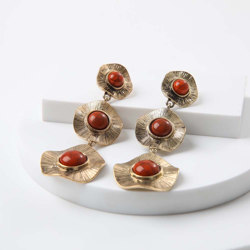 Aros Largo Milos Dorado Humana