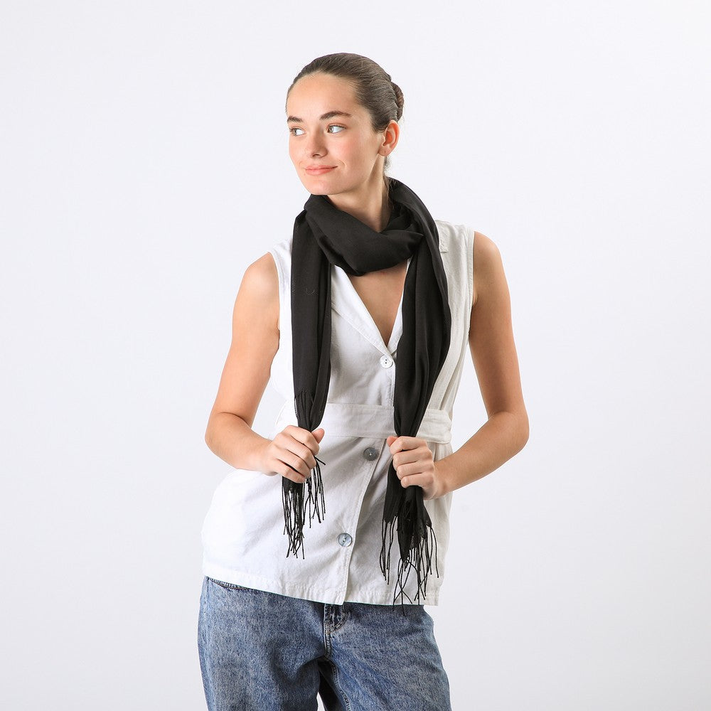 Pañuelo Solid Robert Black Tatienne