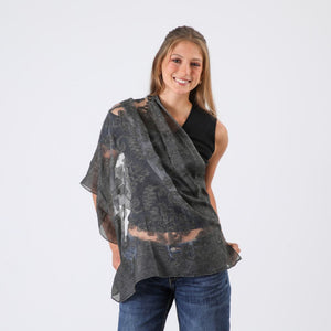 Pañuelo Black  Bordado Fiesta Humana