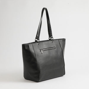 Cartera Tote Nimes Ecocuero Negro ID