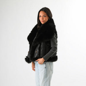 Chaqueta Laura Negro Humana