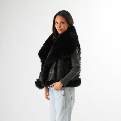 Chaqueta Laura Negro Humana