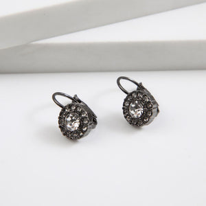 Aros Argolla Antique Negro Humana