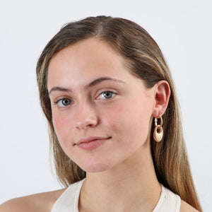 Aros Argolla Round Dorado Humana