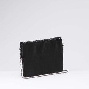 Clutch Trama Negro Humana