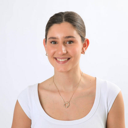 Set De Collar Xiara Dorado I-D