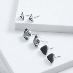 Set Aros Iggy Negros i-D