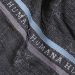 Pañuelo Estampado Estrellas Negro Humana