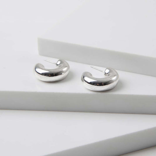 Aros Argolla Dance Plateado Humana