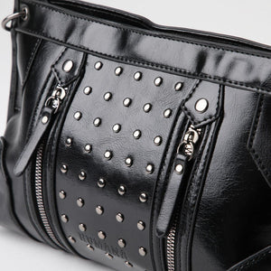 Cartera Bandolera Ecocuero Ceci Negro Humana