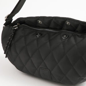 Cartera Bandolera Taupo Nylon Negro Tatienne