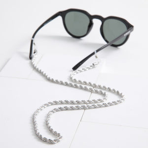 Strap Cadena Trenzada Plateado Humana