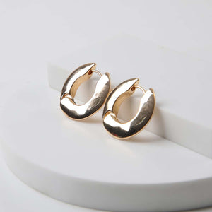 Aros Argolla Amapola Dorado Tatienne