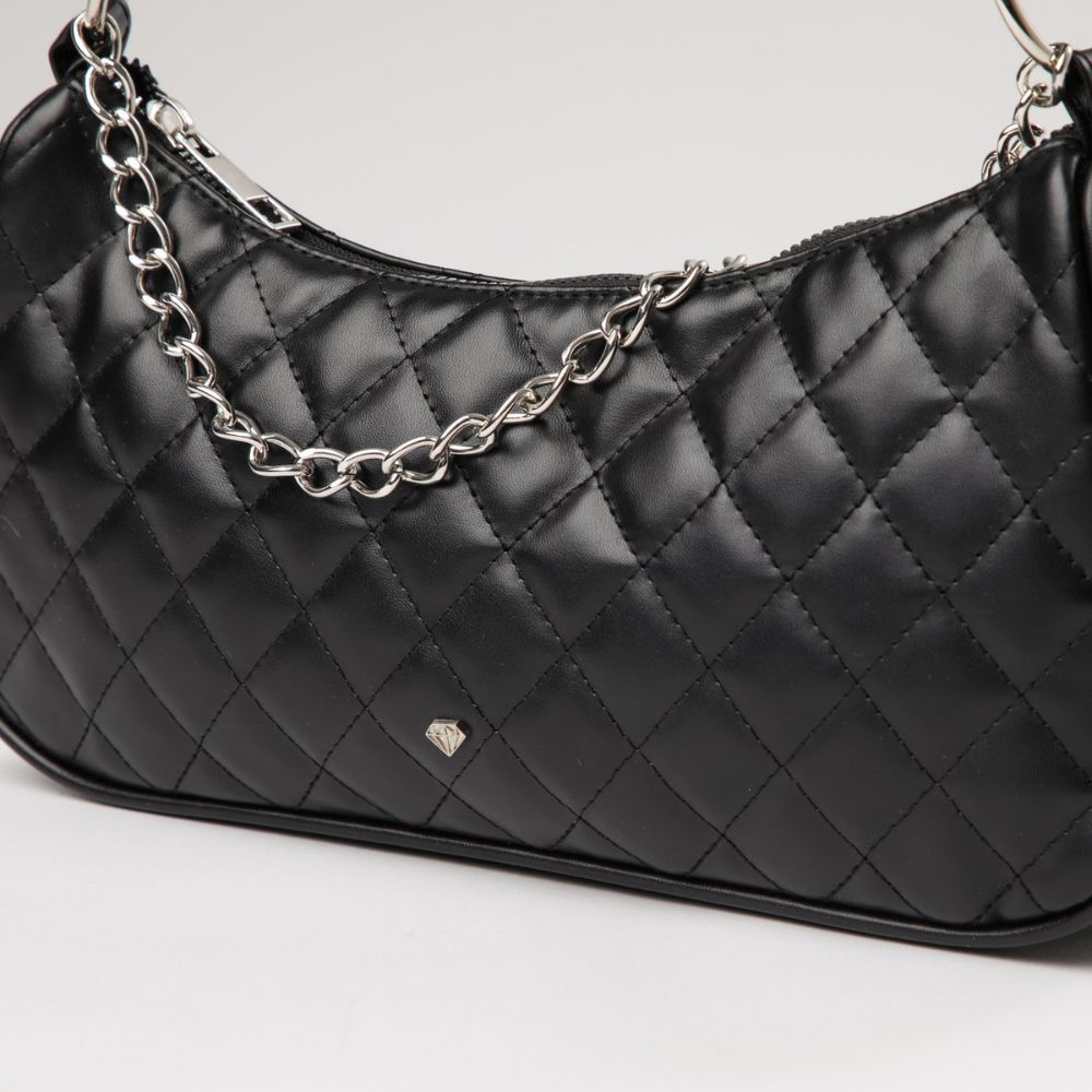 Cartera Hombro Kos Black Negra i-D