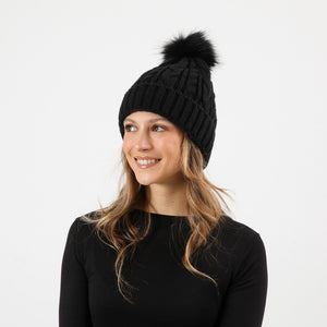 Gorro  Aveiro Negro I-D