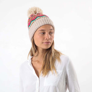 Gorro Zigzag Multicolor Humana