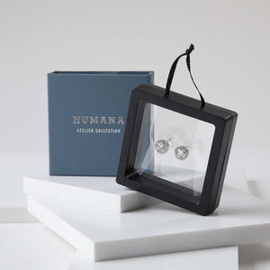 Aros Pegado Comporta Plateado Humana