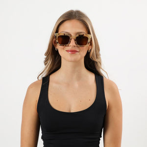 Anteojos de Sol Mancora Beige Bobs