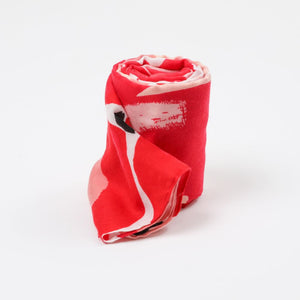 Pañuelo Estampado Jacinto Rojo Humana